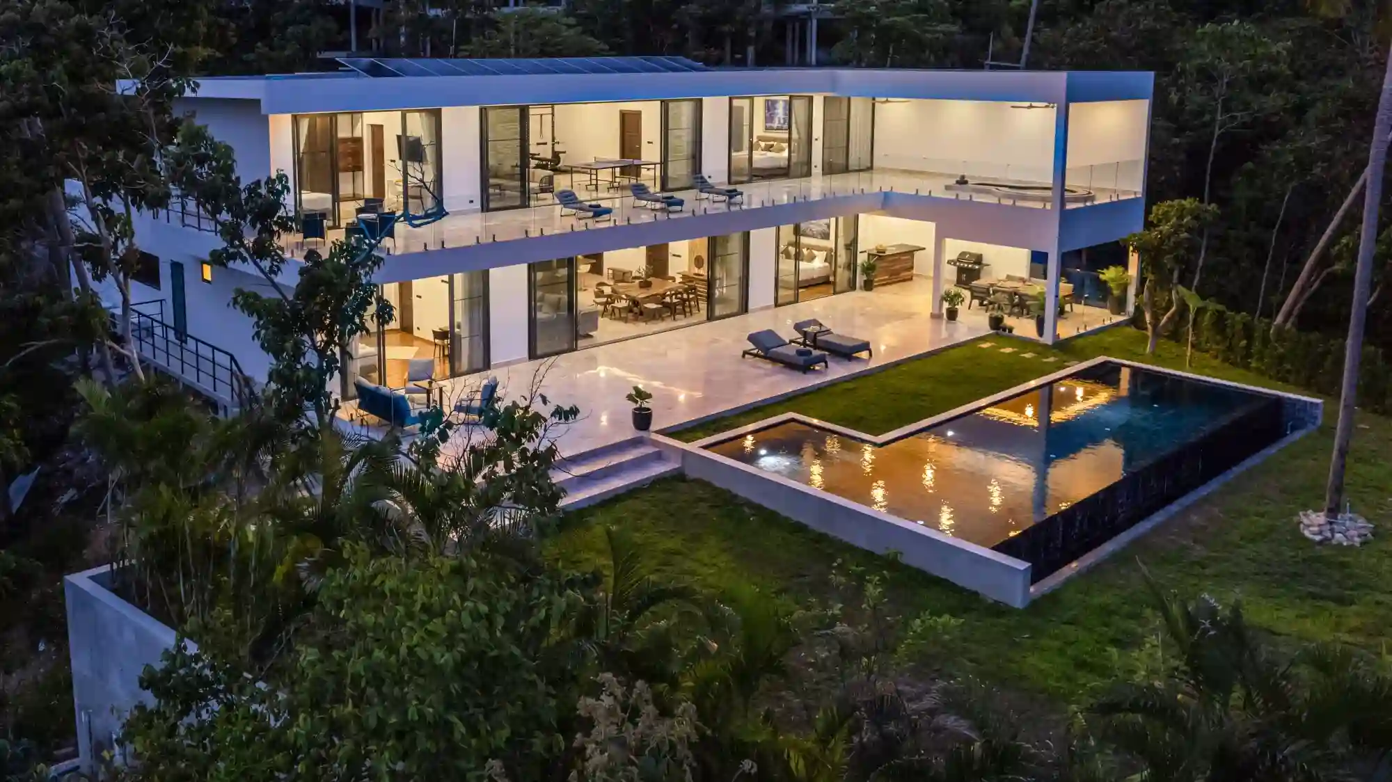 CS128 Luxurious 5 Bedroom Villa Lamai View 008