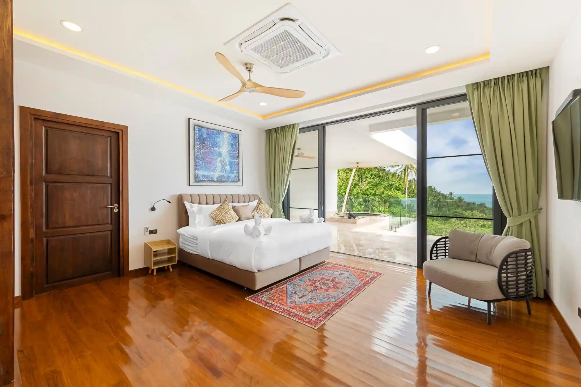 CS128 Luxurious 5 Bedroom Villa Lamai View 027