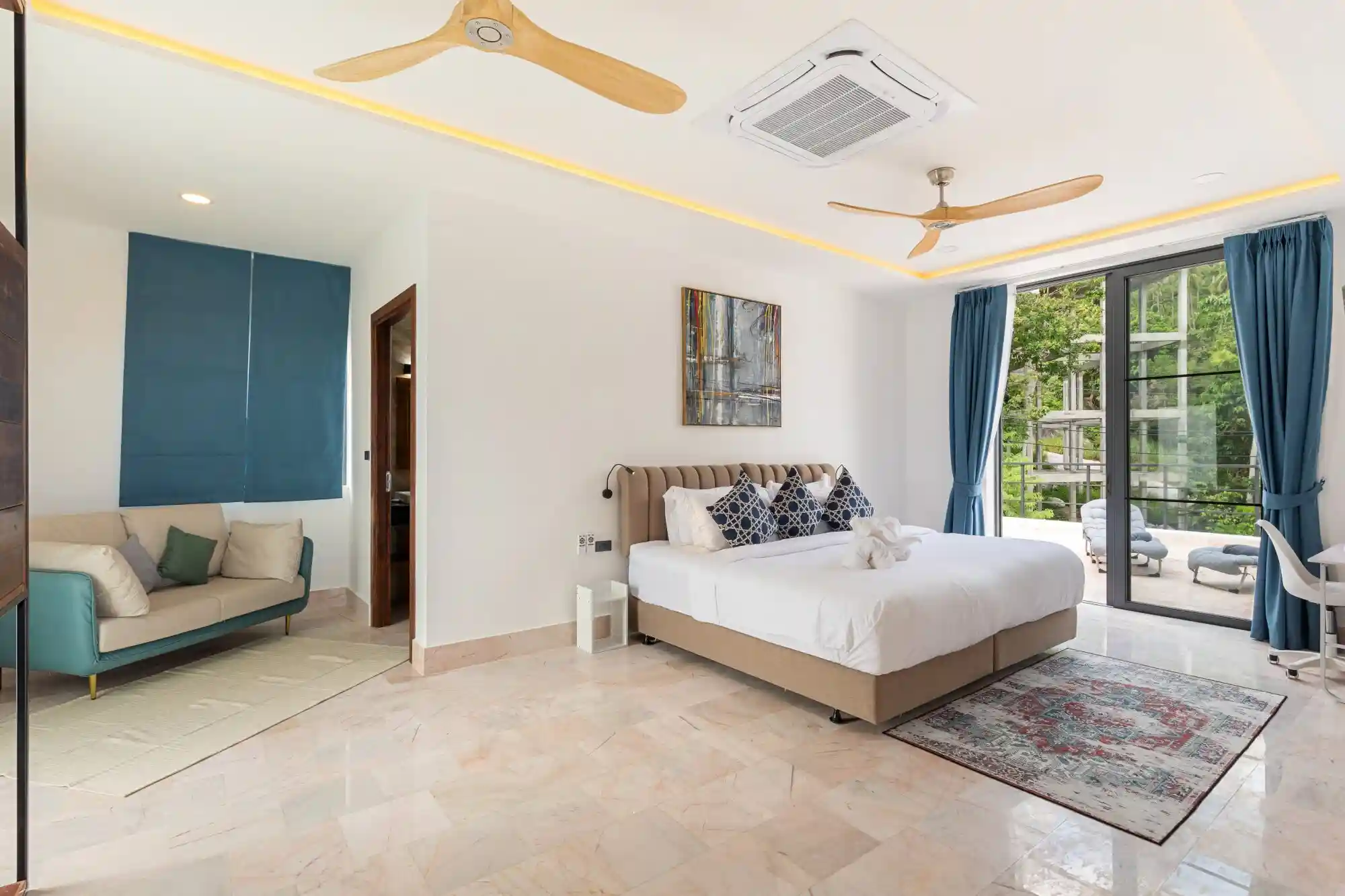 CS128 Luxurious 5 Bedroom Villa Lamai View 033