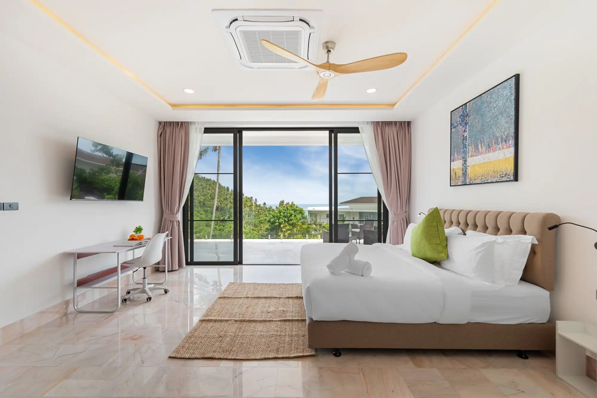 CS128 Luxurious 5 Bedroom Villa Lamai View 035
